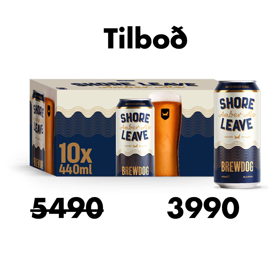 BrewDog Shore Leave Amber Ale – 10x440ml
