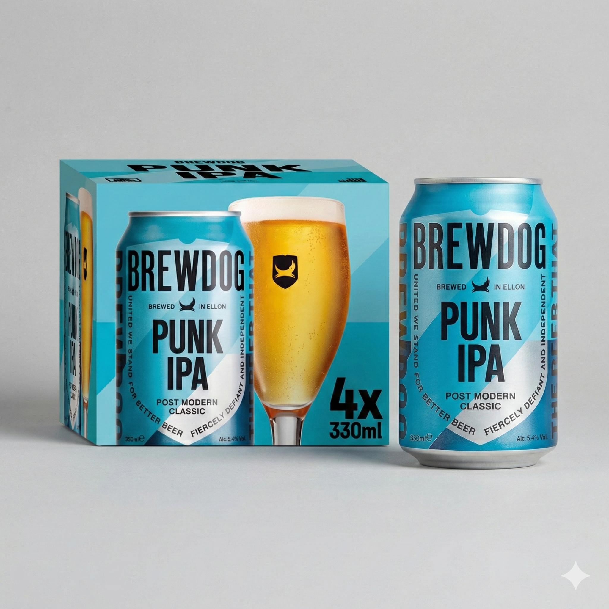 BrewDog Punk IPA – 5.4% – 4x330ml-zoom-1