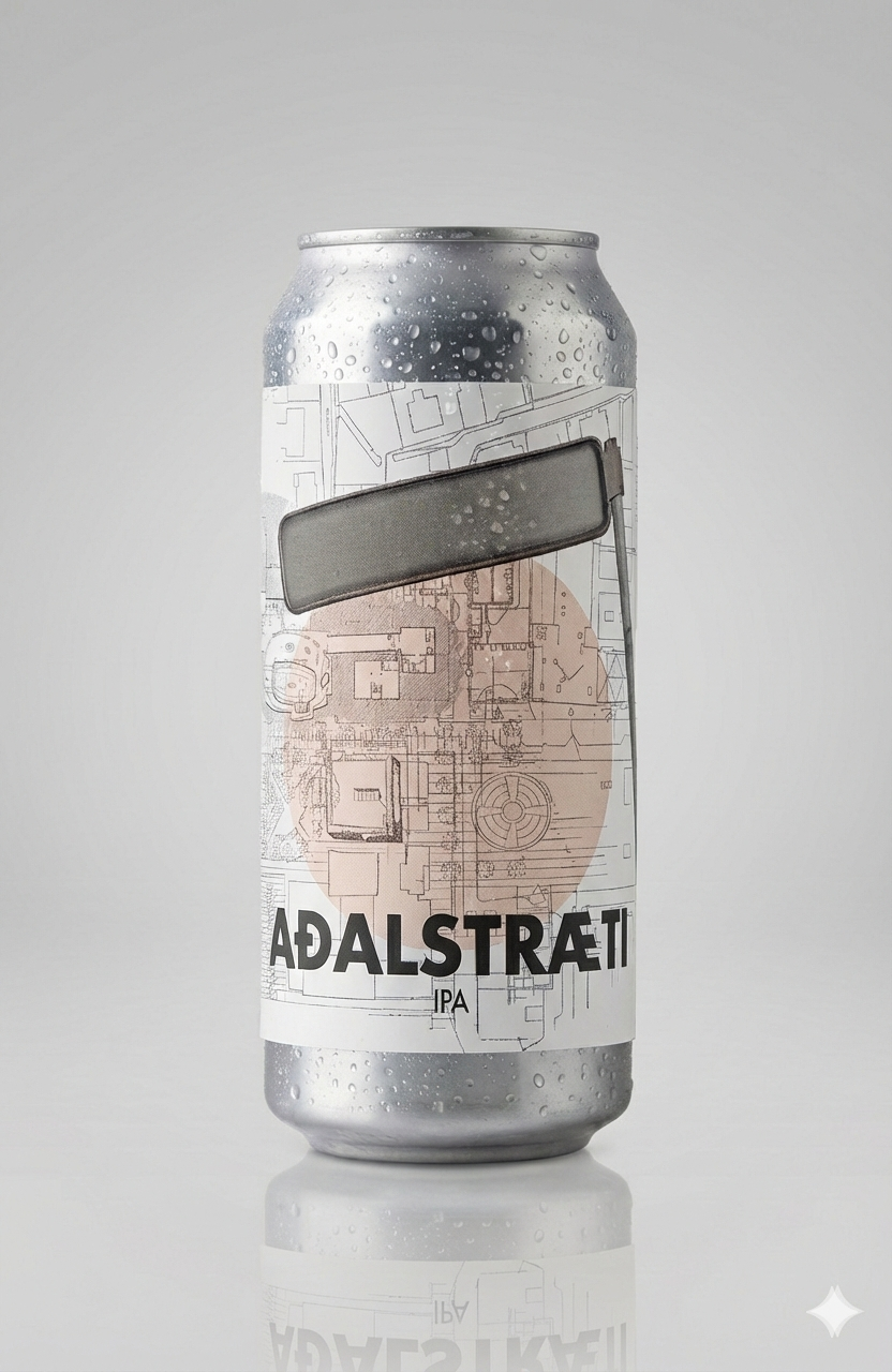 Malbygg Aðalstræti IPA – 5.6% – 440ml-1