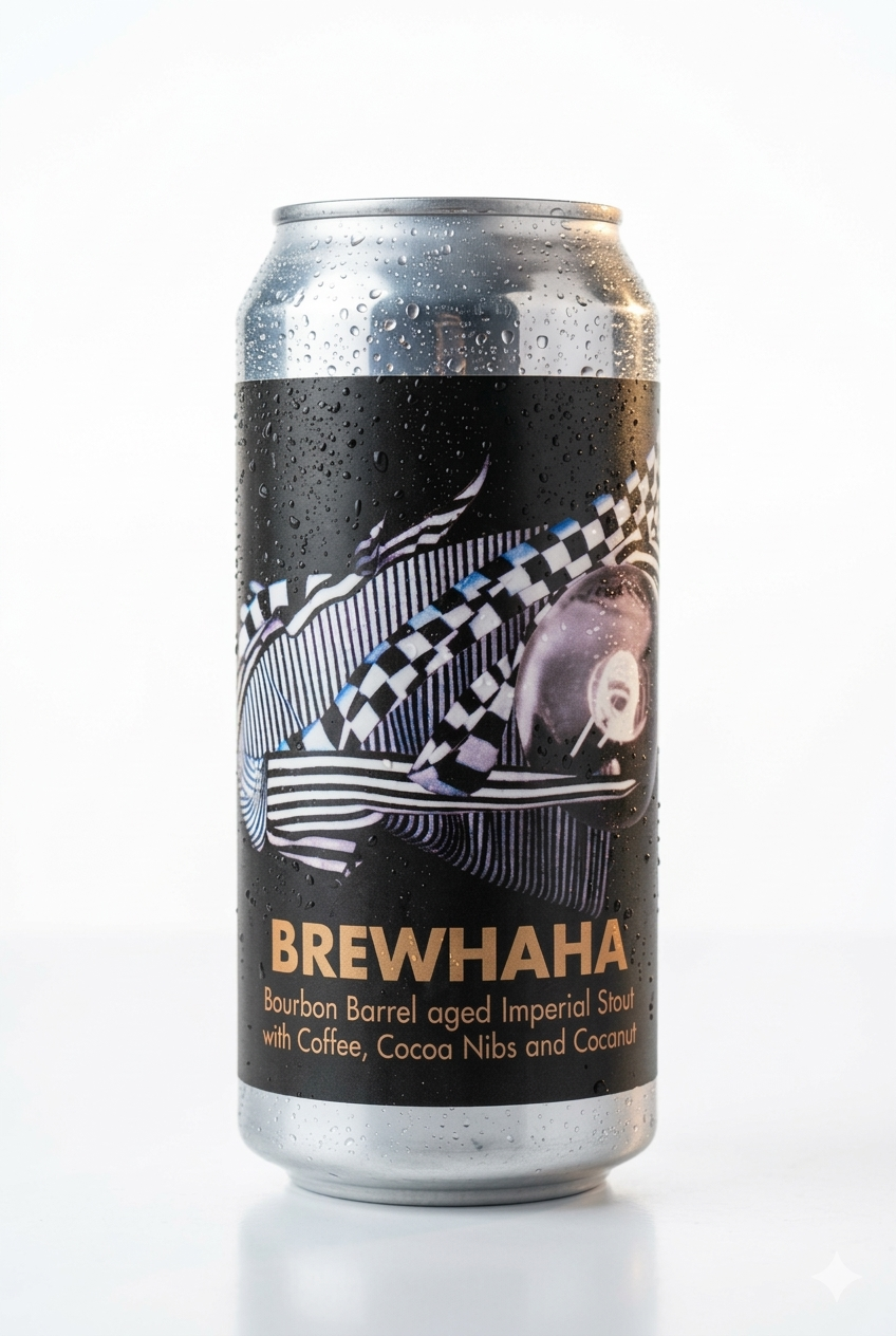 Malbygg Brewhaha Imperial Stout – 12% – 440ml-1
