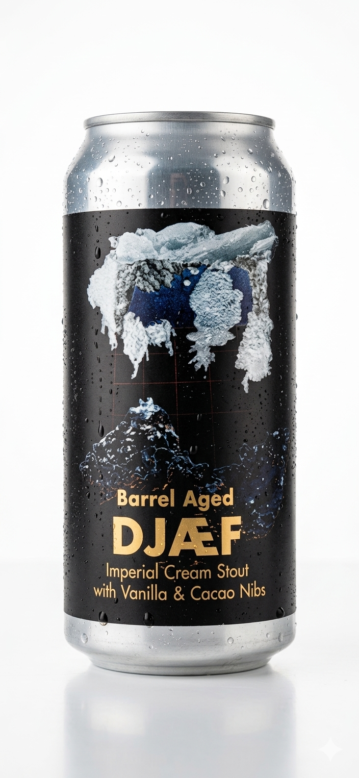 Barrel Aged Djæf Imperial Stout - 12.5% - 440ml-1